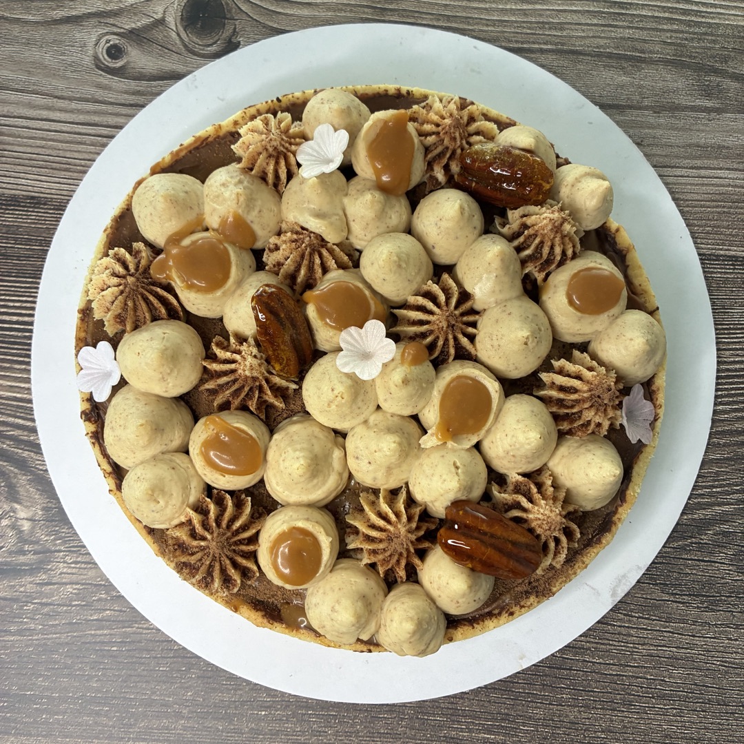 Monifique Pâtisserie — Karamell-Pekan-Tarte